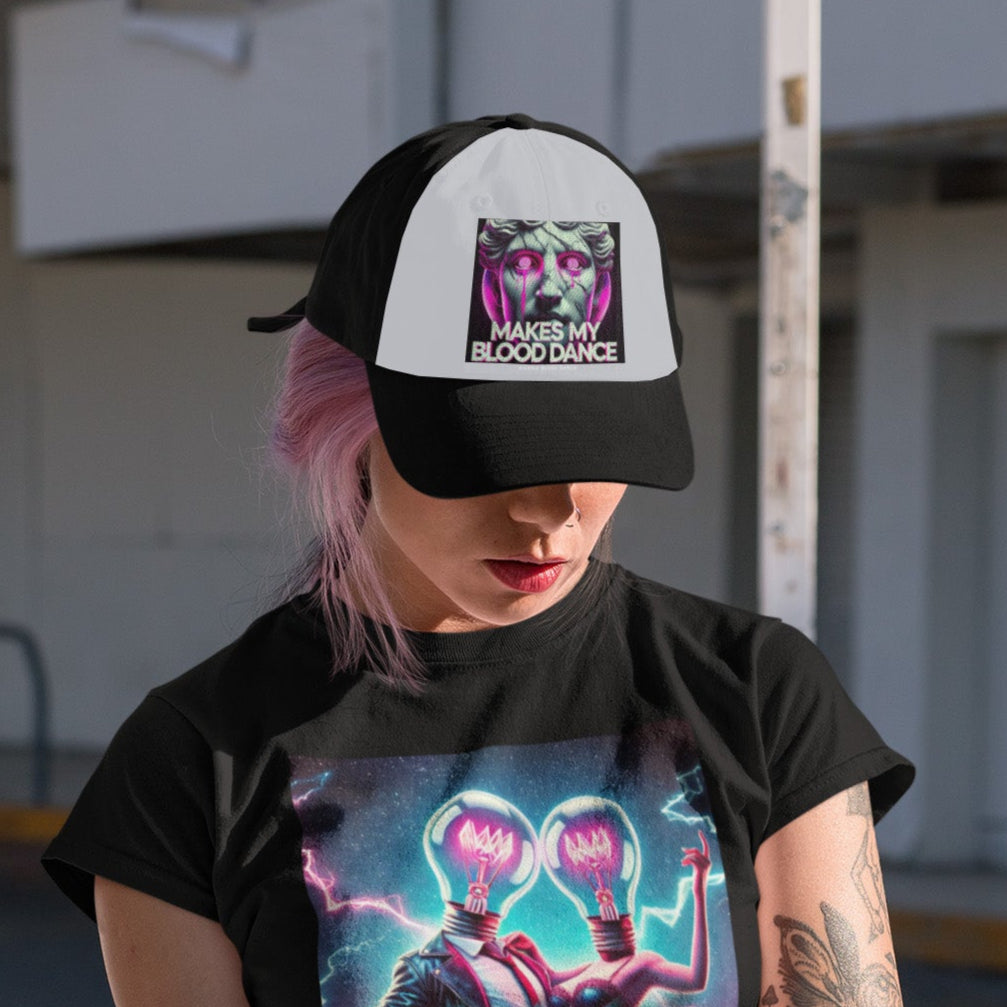 MMBD Black & White Trucker Hat