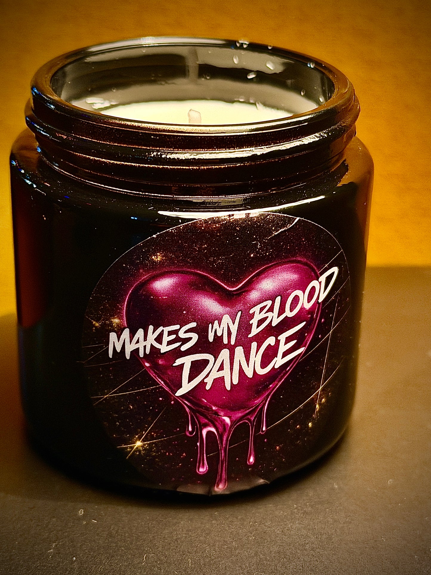 MMBD Logo Black Scented Candle + Lighter Combo