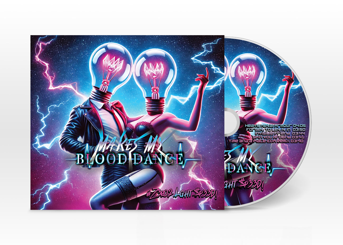 CD: #Z3r0 2 LGHT $p33D! 10-Track Album