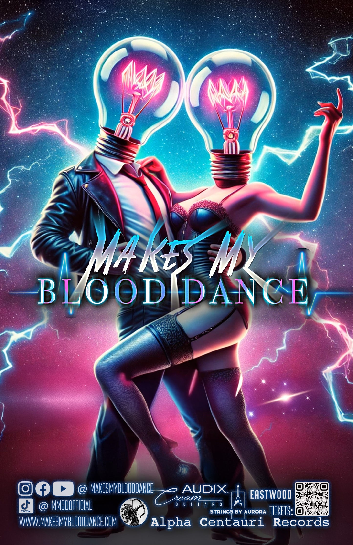 Poster - MMBD Dancing Lightbulbs