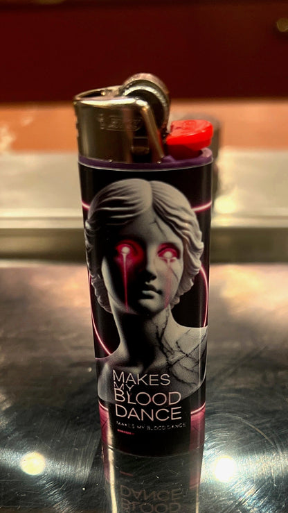 MMBD Logo Black Scented Candle + Lighter Combo