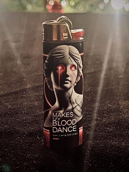 MMBD Logo Black Scented Candle + Lighter Combo