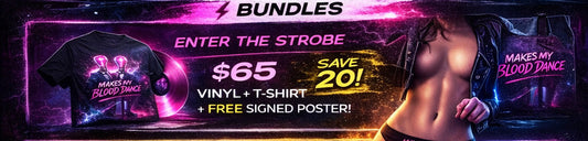 ENTER THE STROBE:  Vinyl + Any Shirt