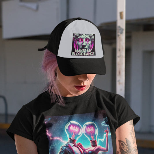 MMBD Black & White Trucker Hat